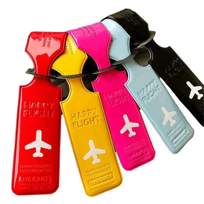 PU Leather Luggage Tag