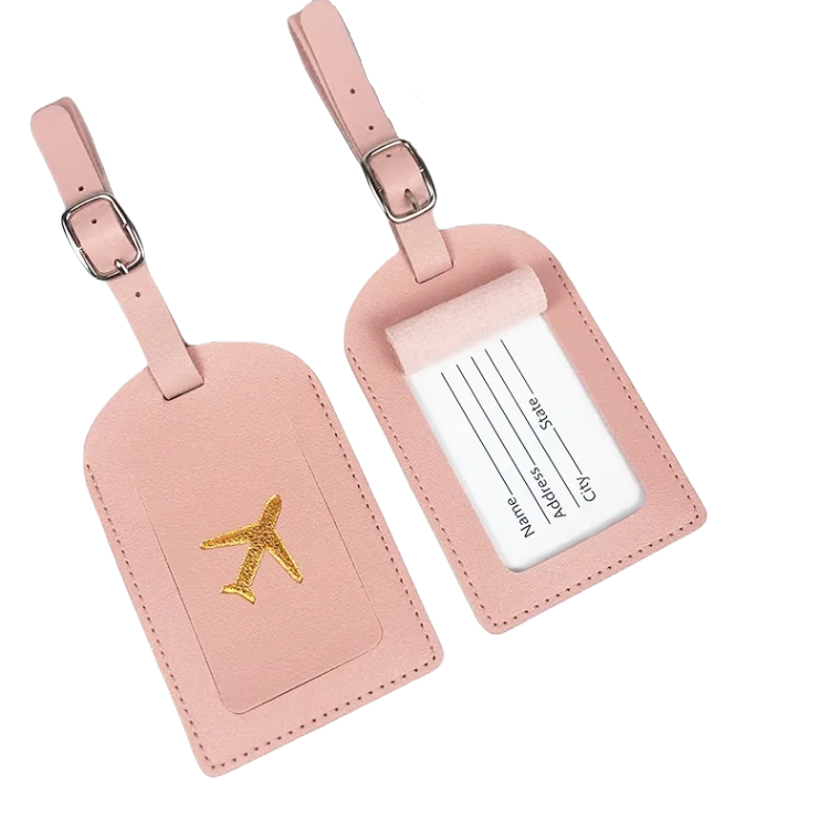 PU Leather Luggage Tag