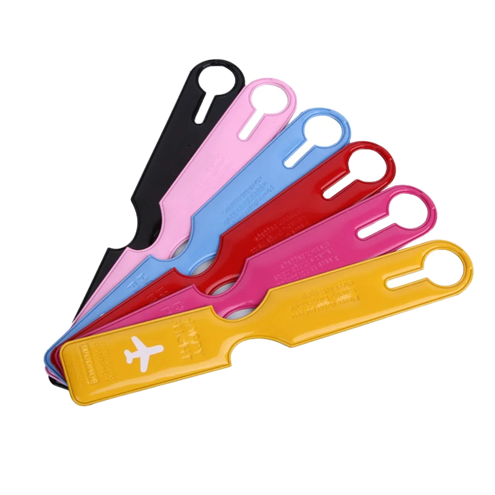 PU Leather Luggage Tag