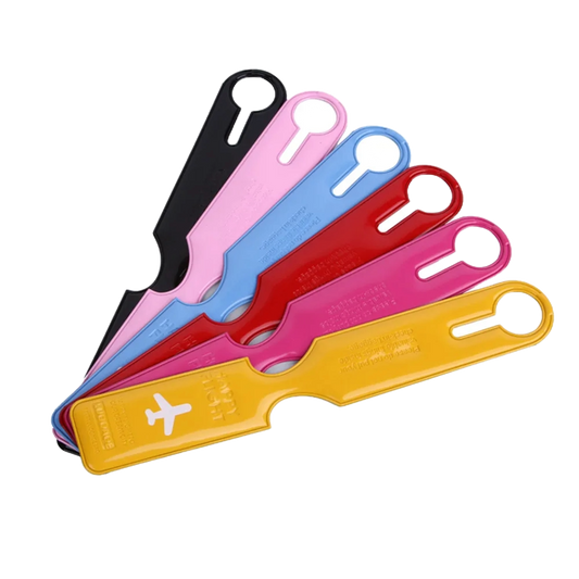 PU Leather Luggage Tag