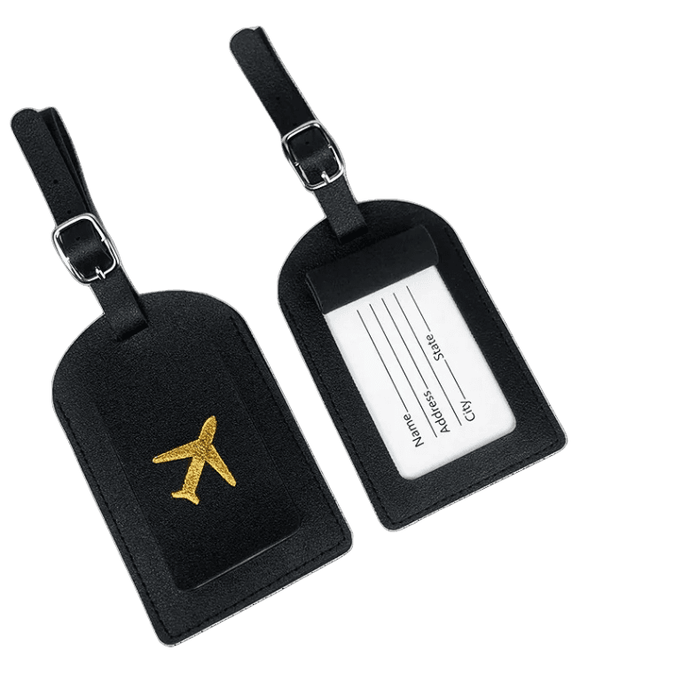 PU Leather Luggage Tag